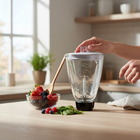 Osterizer Pulse 14 Speed Blender Replacement Glass Pitcher All Metal Drive - Picture 1 of 10